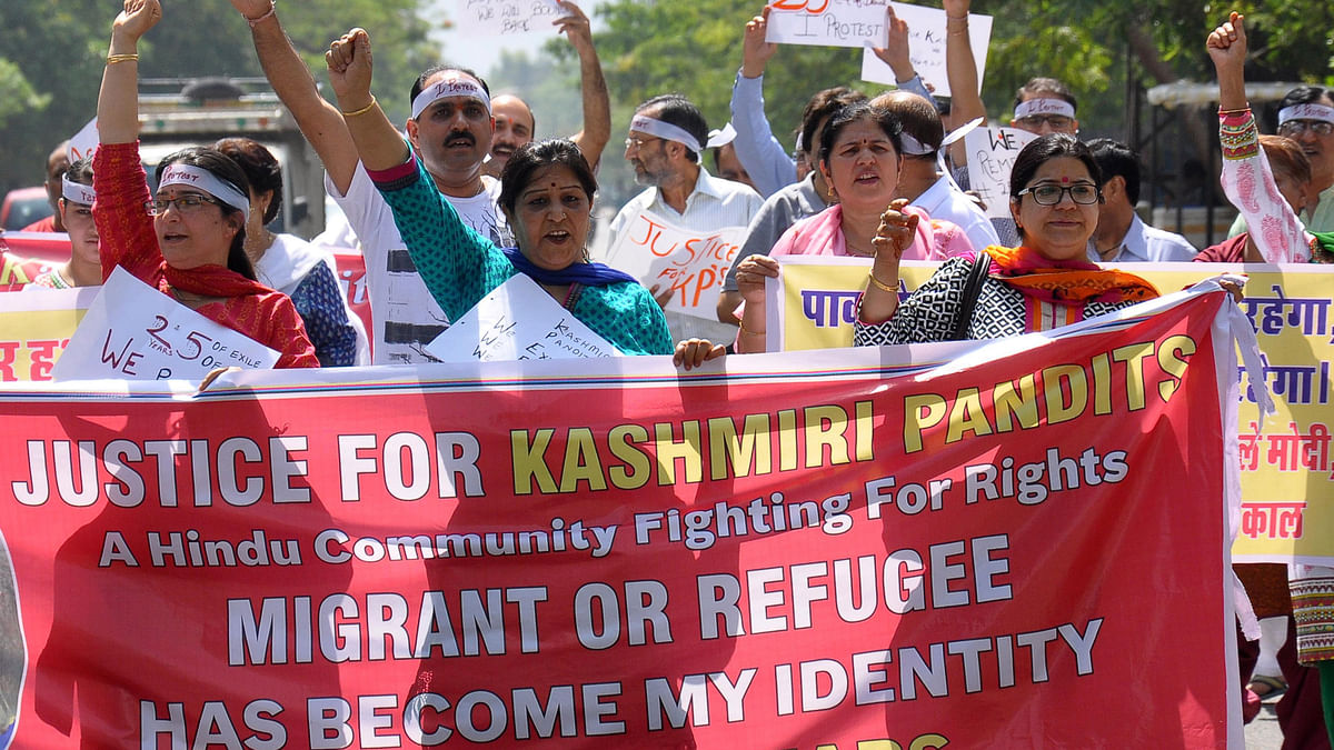 Lack of unity and an over-dependence on doles has worsened the plight of Kashmiri Pandits, writes Amar Bhushan.