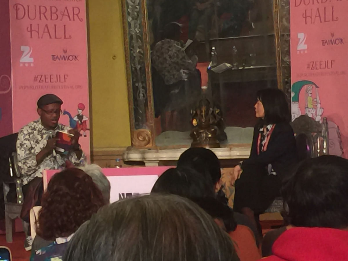 Day three at the Jaipur Lit Fest saw some very engaging sessions beginning with Salman Khurshid.