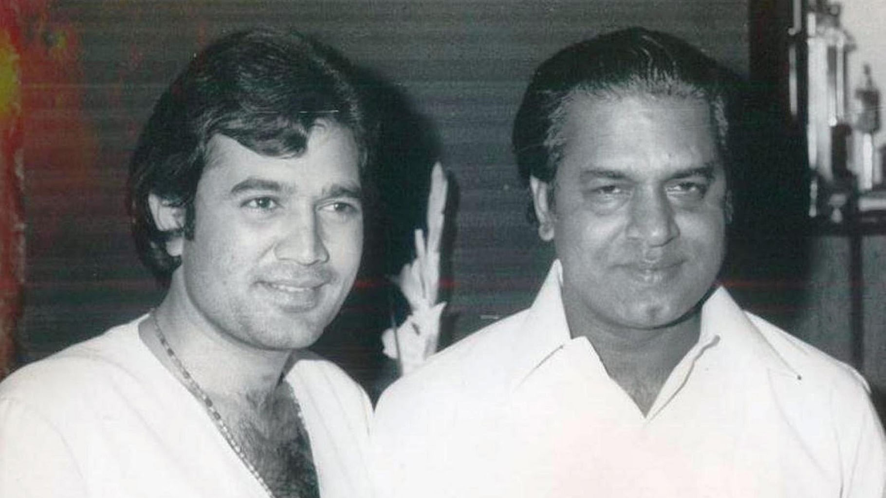Shakti Samanta  with Rajesh Khanna.
