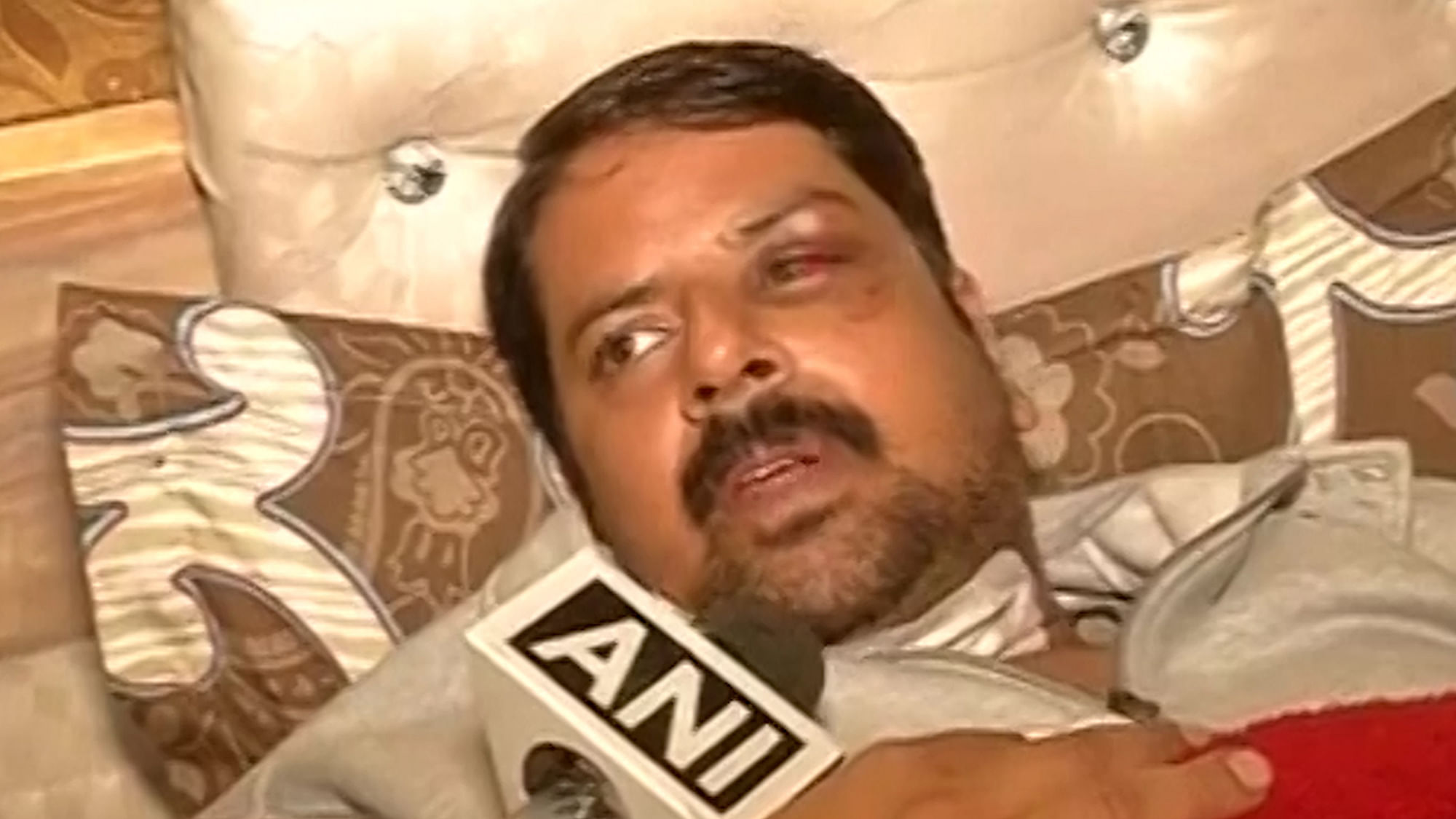 Rajesh Verma, who was abducted along with Gurdaspur SP Salwinder Singh, recounts the horror. (Photo: ANI screengrab)