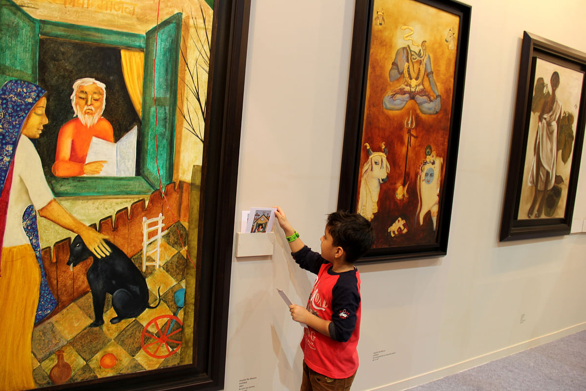 With a keen eye for art, Sahar Zaman picks the highlights of India Art Fair this year.