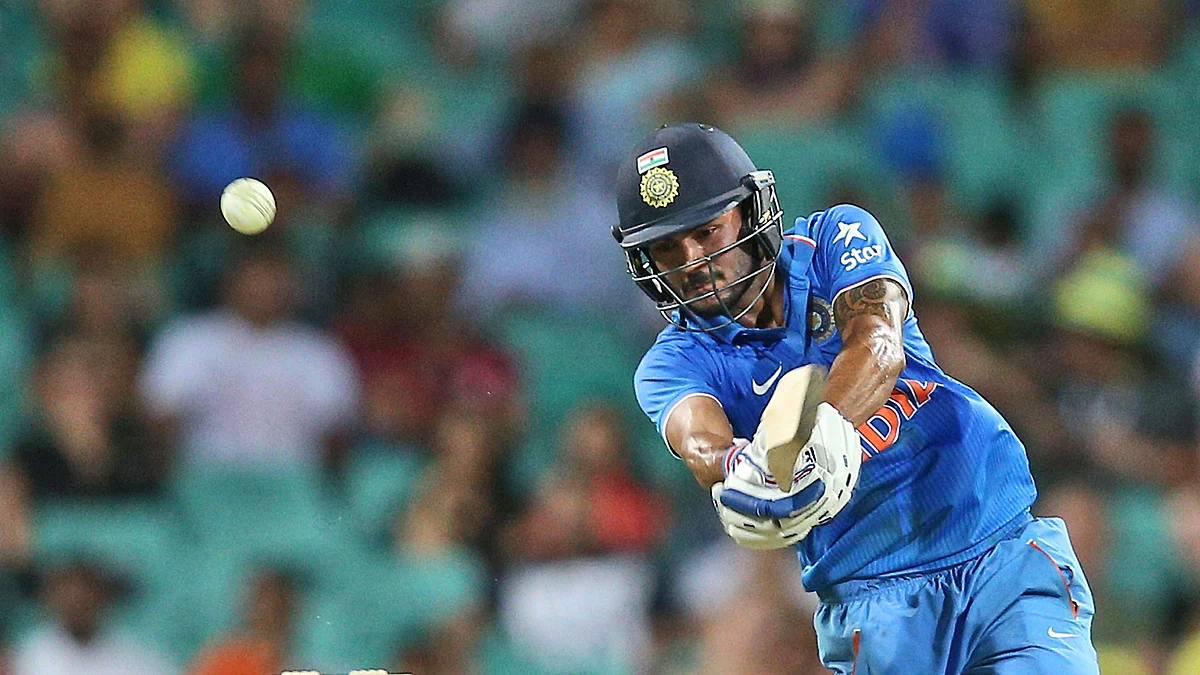 Manish Pandey scored an ODI century against Australia in Sydney in 2017.