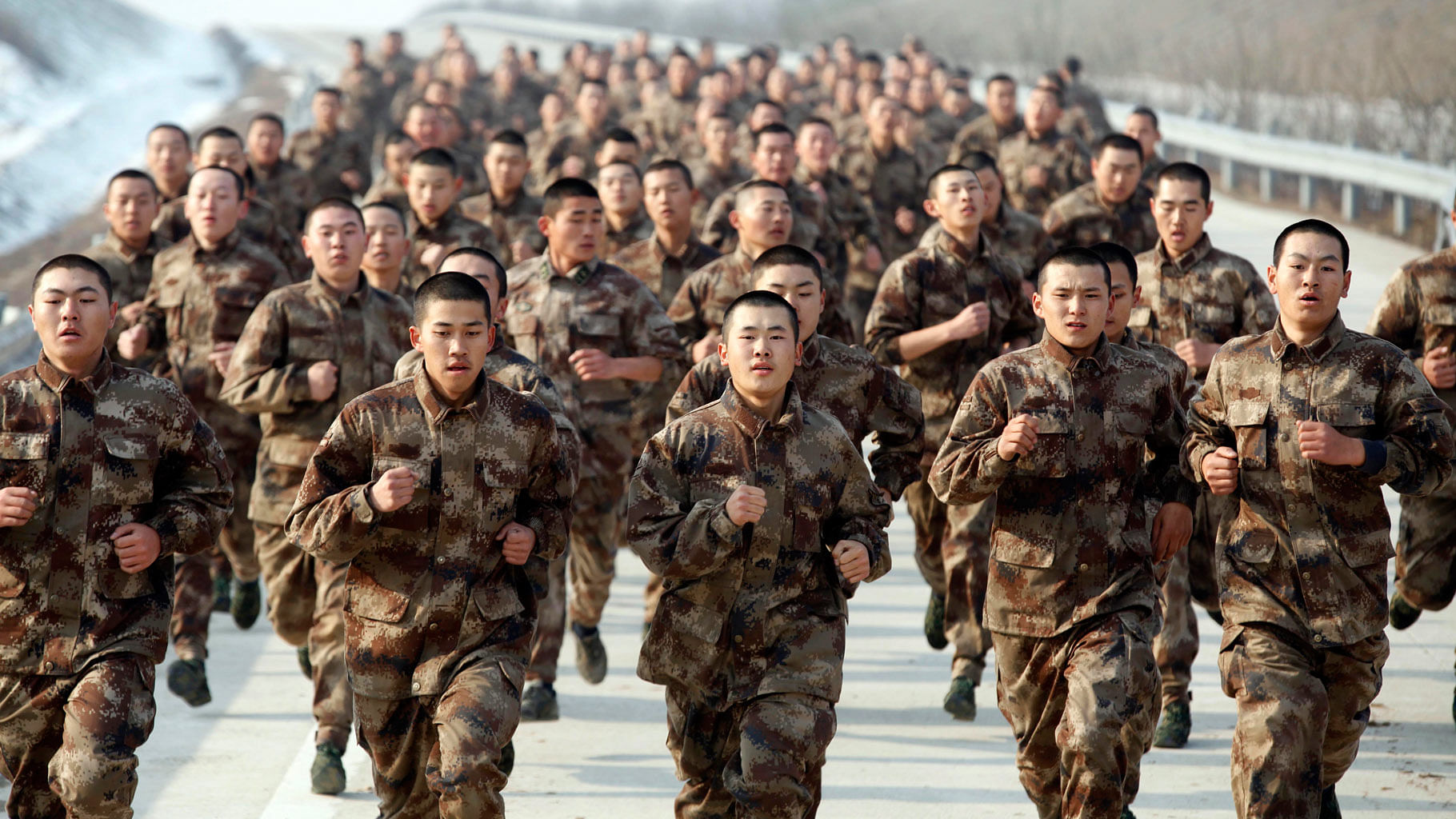 The world’s largest military force has been revamped to become ‘lean and mean’. (Photo: AP)