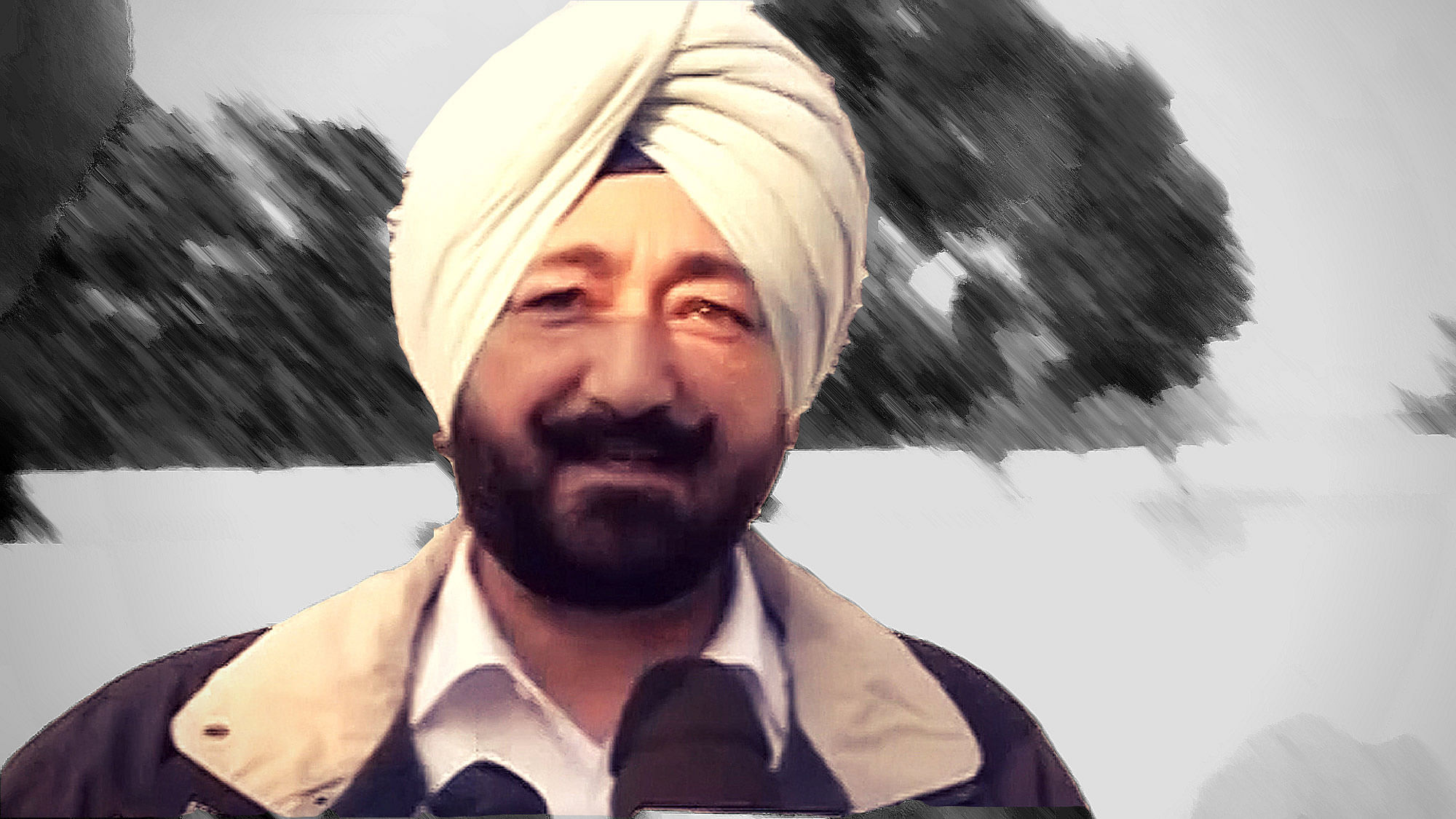 SP Salwinder Singh faces sexual harassment charges. (Photo: ANI screengrab/Altered by <b>The Quint</b>) 