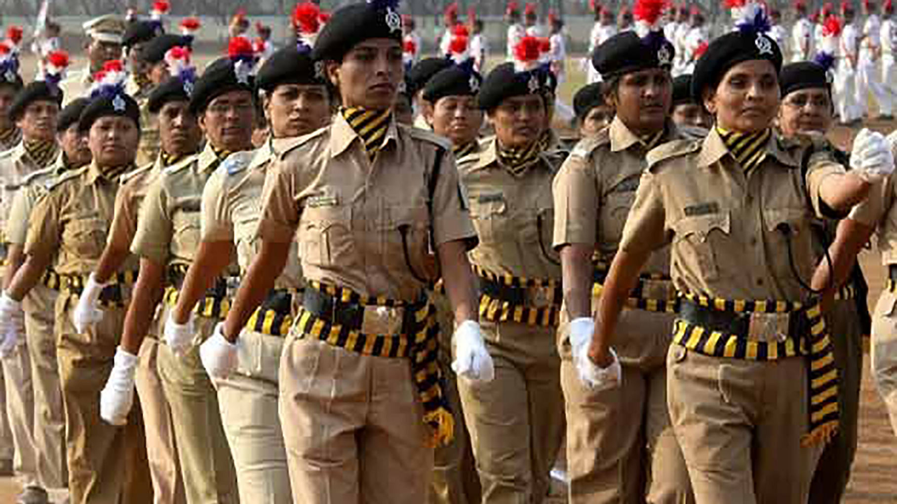 Freshly-trained contingent of 500 women personnel  to be deployed in ITBP. (Photo: PTI)