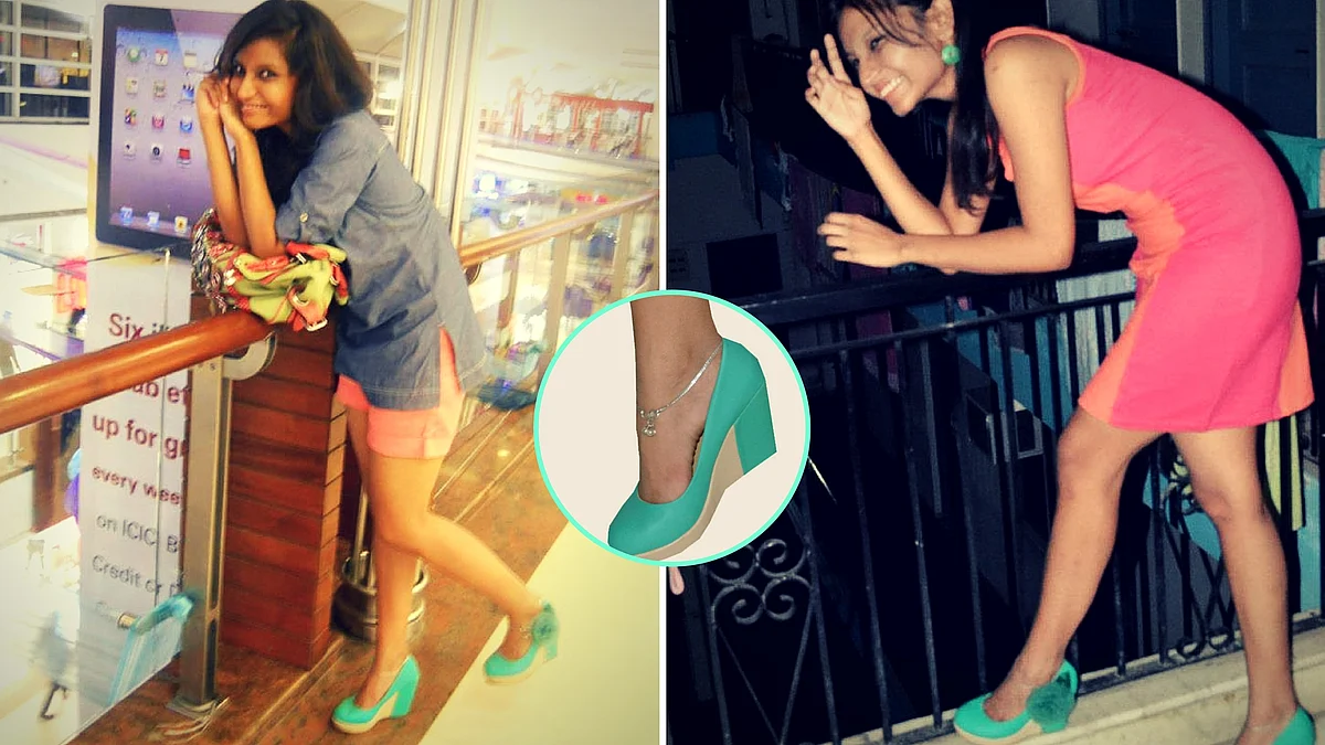 A pair of green shoes can be dressed up whichever way you like!