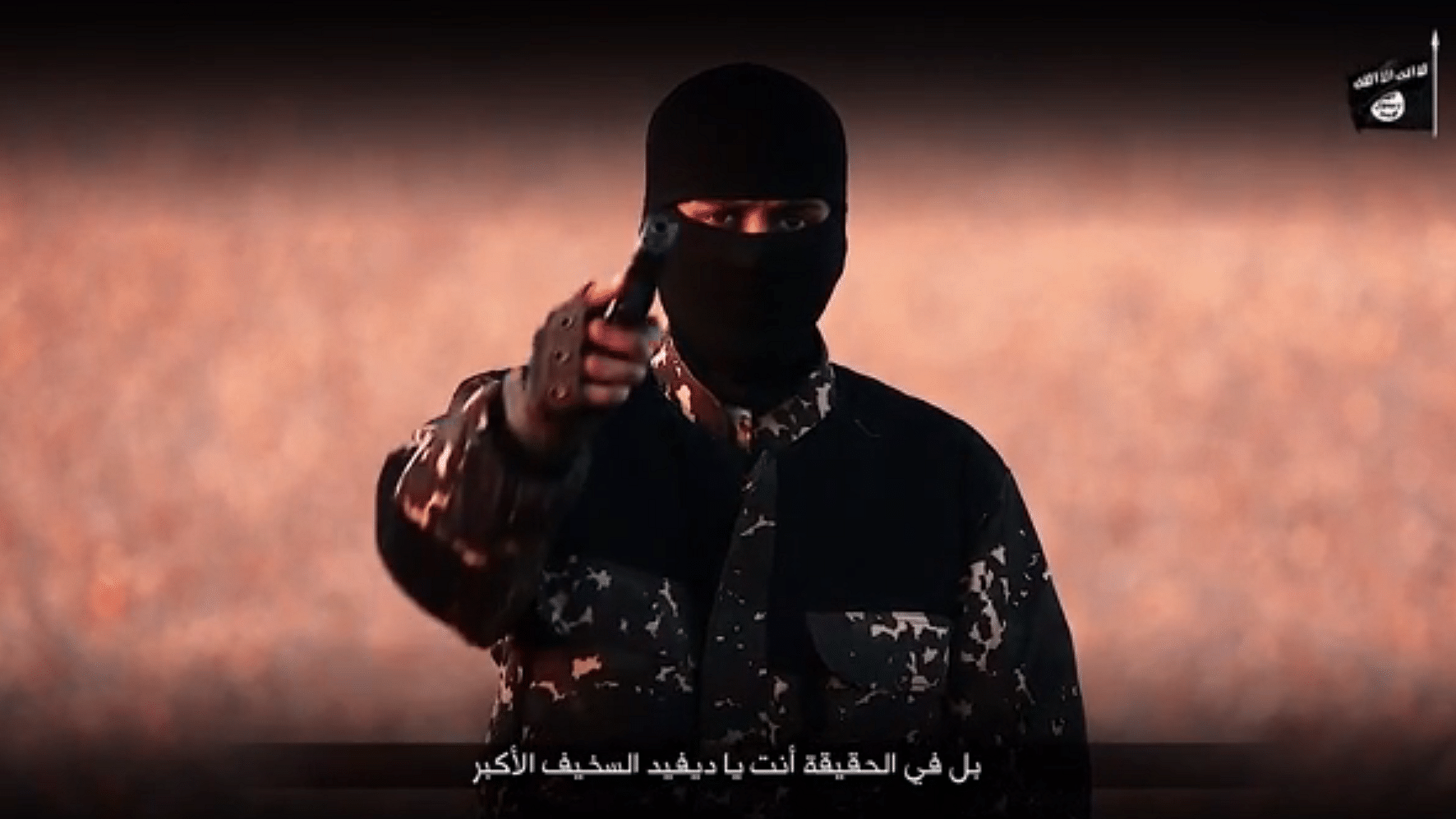 Snapshot from the video released by ISIS. (Photo: Video Screengrab)