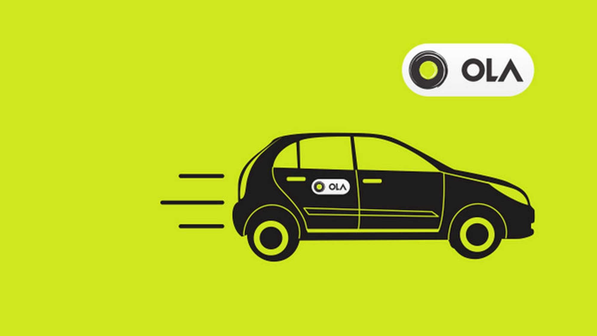Publicity image of Ola cabs. (Photo: Twitter/@OlaCabs)