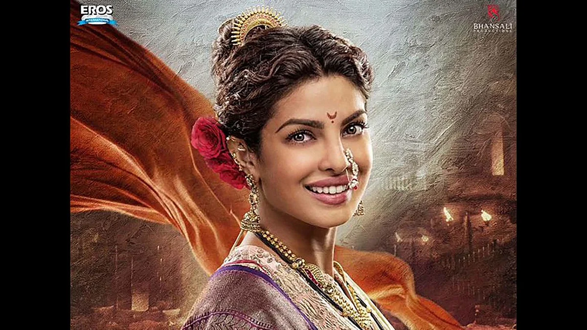 Priyanka Chopra’s look in <i>Bajirao Mastani</i>. (Photo Courtesy: <a href="https://twitter.com/priyankachopra/status/663313059792965632">Twitter</a>)