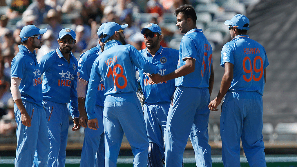 Australia beat India by five wickets in the first ODI at Perth on Tuesday.