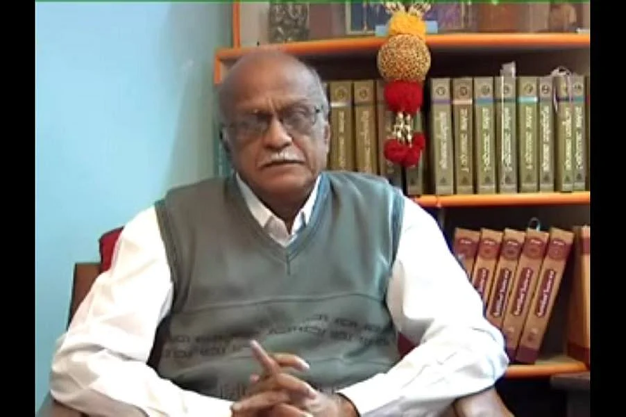 Rationalist MM Kalburgi was killed four months ago. (Photo Courtesy: The News Minute)