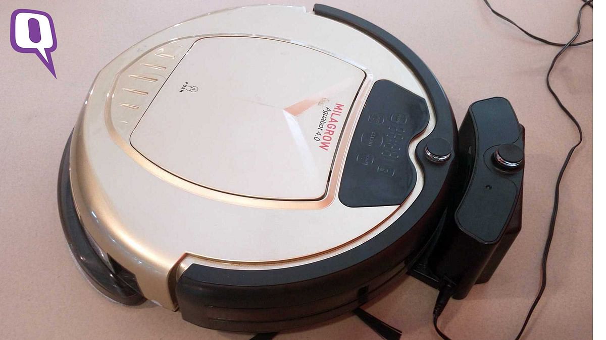 Milagrow Aquabot 4.0 full wet floor cleaning robot is priced at Rs 29,990. 