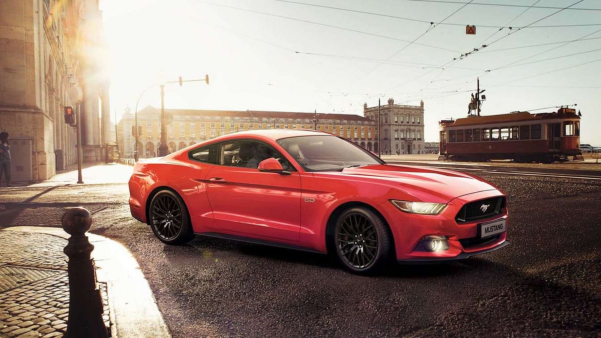 Ford India has listed the Mustang on their website, and keen Mustang fans will notice the power difference right away