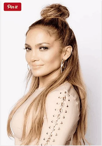 Jennifer Lopez, Selena Gomez, Vanessa Hudgens sport the sexy top knot (Photos: Pinterest)