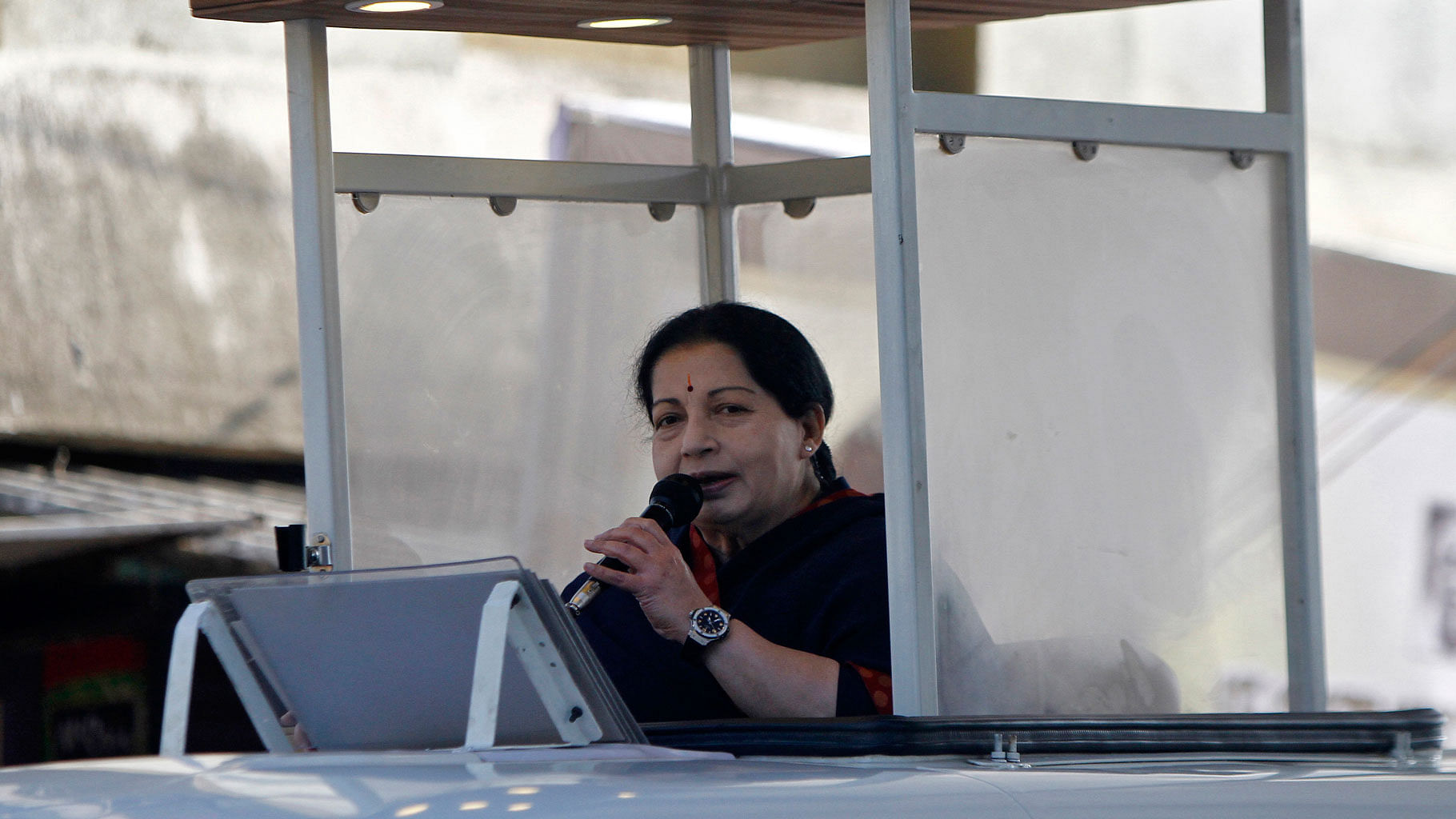 Tamil Nadu Chief Minister J Jayalalithaa was admitted in Apollo hospital. (Photo: Reuters)