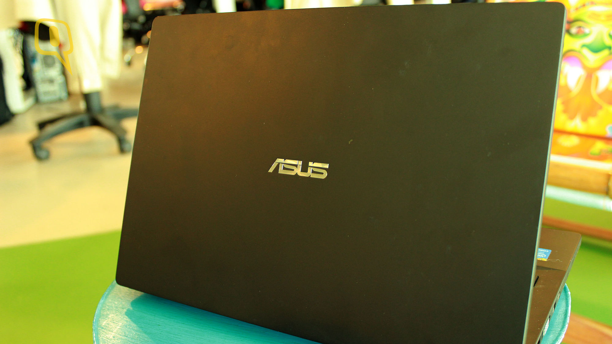 Asus BU201 business laptop. (Photo: <b>The Quint</b>)
