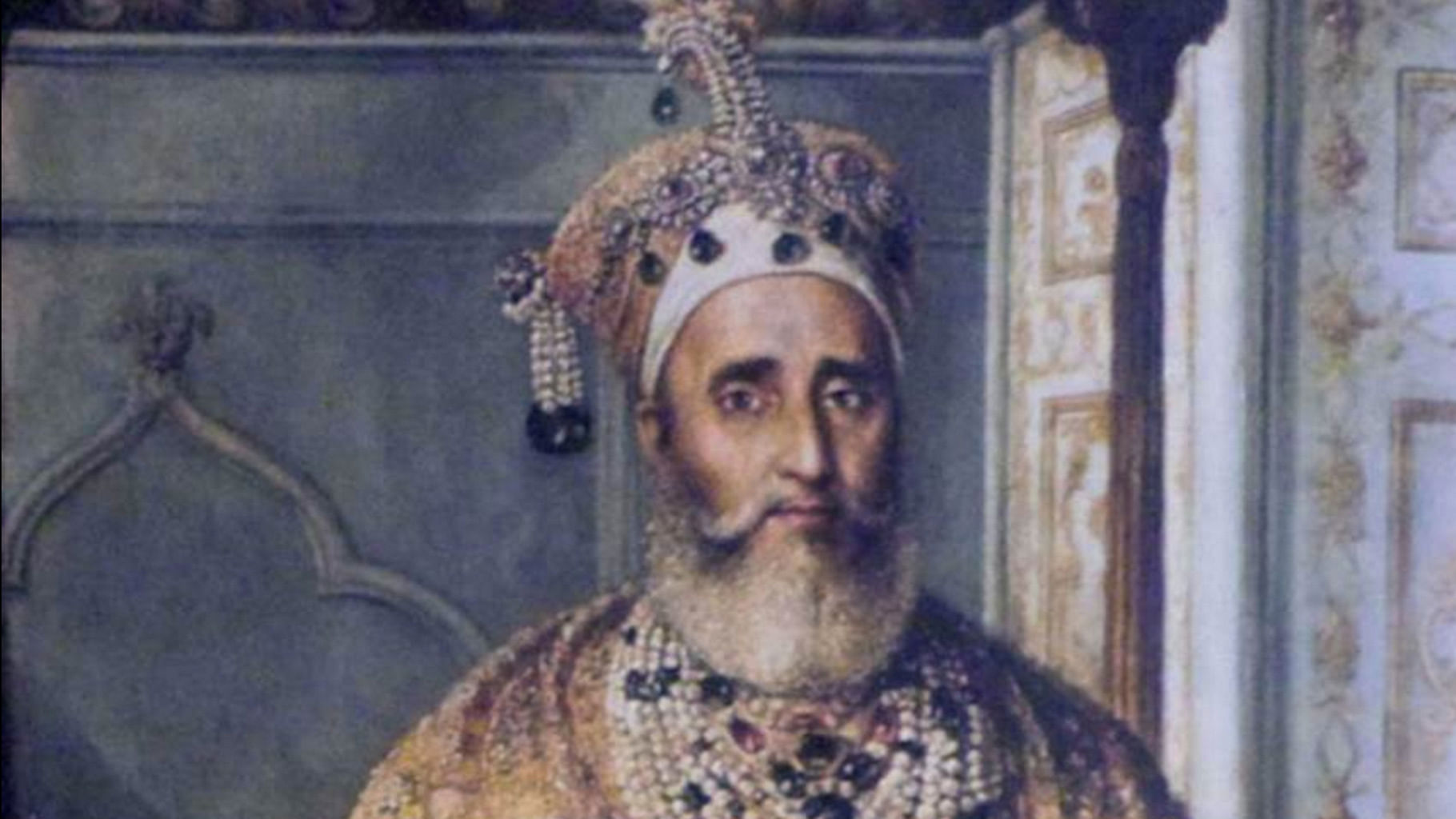 Bahadur Shah Zafar, Emperor and poet. (Courtesy: Twitter/ <a href="https://twitter.com/search?f=images&amp;vertical=default&amp;q=Bahadur%20Shah%20Zafar&amp;src=typd">@MaHZeB_sMs</a>)