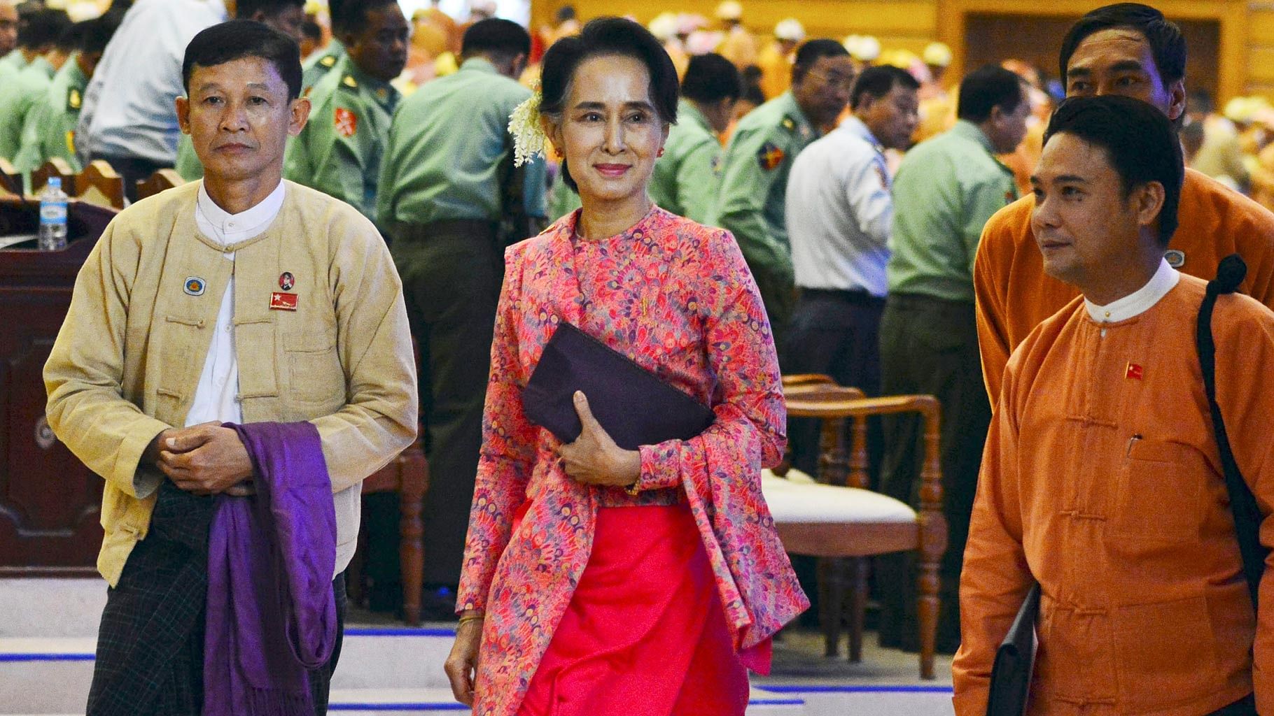 Win Myint, who, a week ago, resigned from his post as the lower house speaker, was chosen by both chambers of the parliament as the new President of Myanmar.&nbsp;
