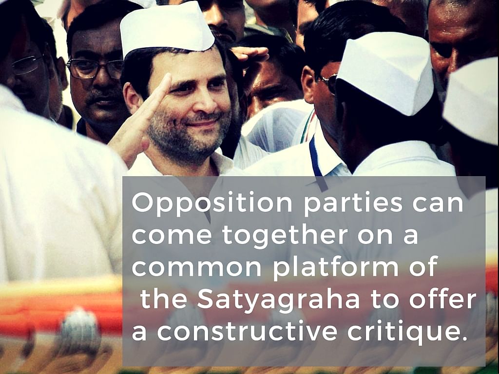 The violence unleashed on students must push our  leaders  to take to  Satyagraha to revive the  political discourse.