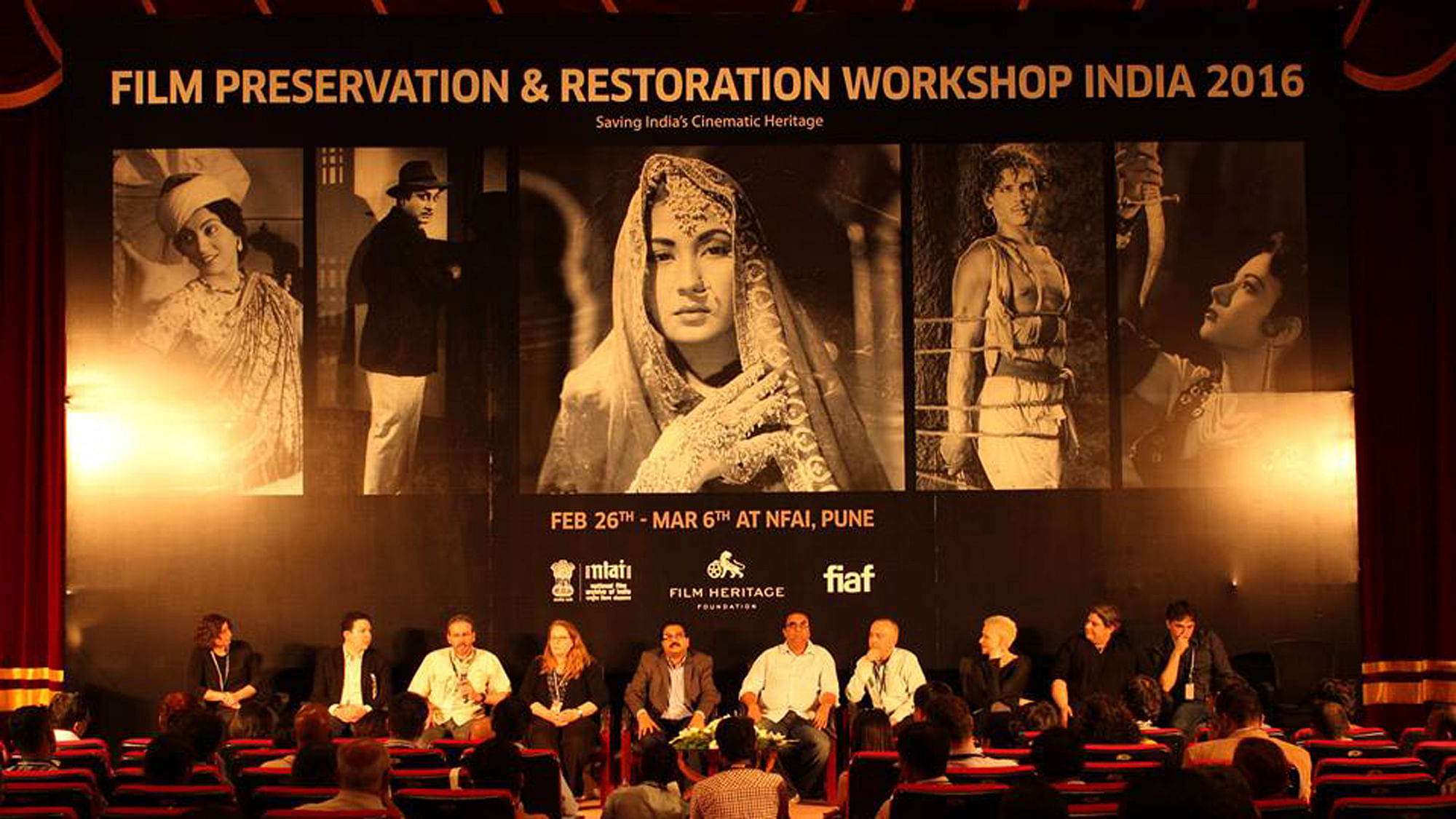 Opening day of the Film Preservation and Restoration Workshop, 2016. (Photo Courtesy: Film Heritage Foundation)