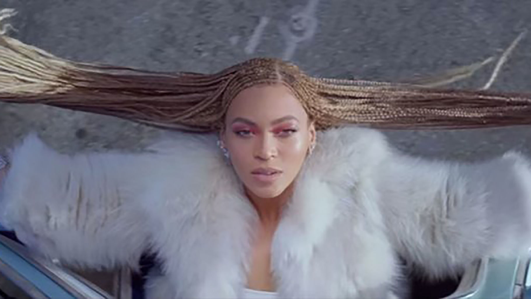 Beyonce in the video of ‘Formation’. (Photo Courtesy: YouTube Screengrab)