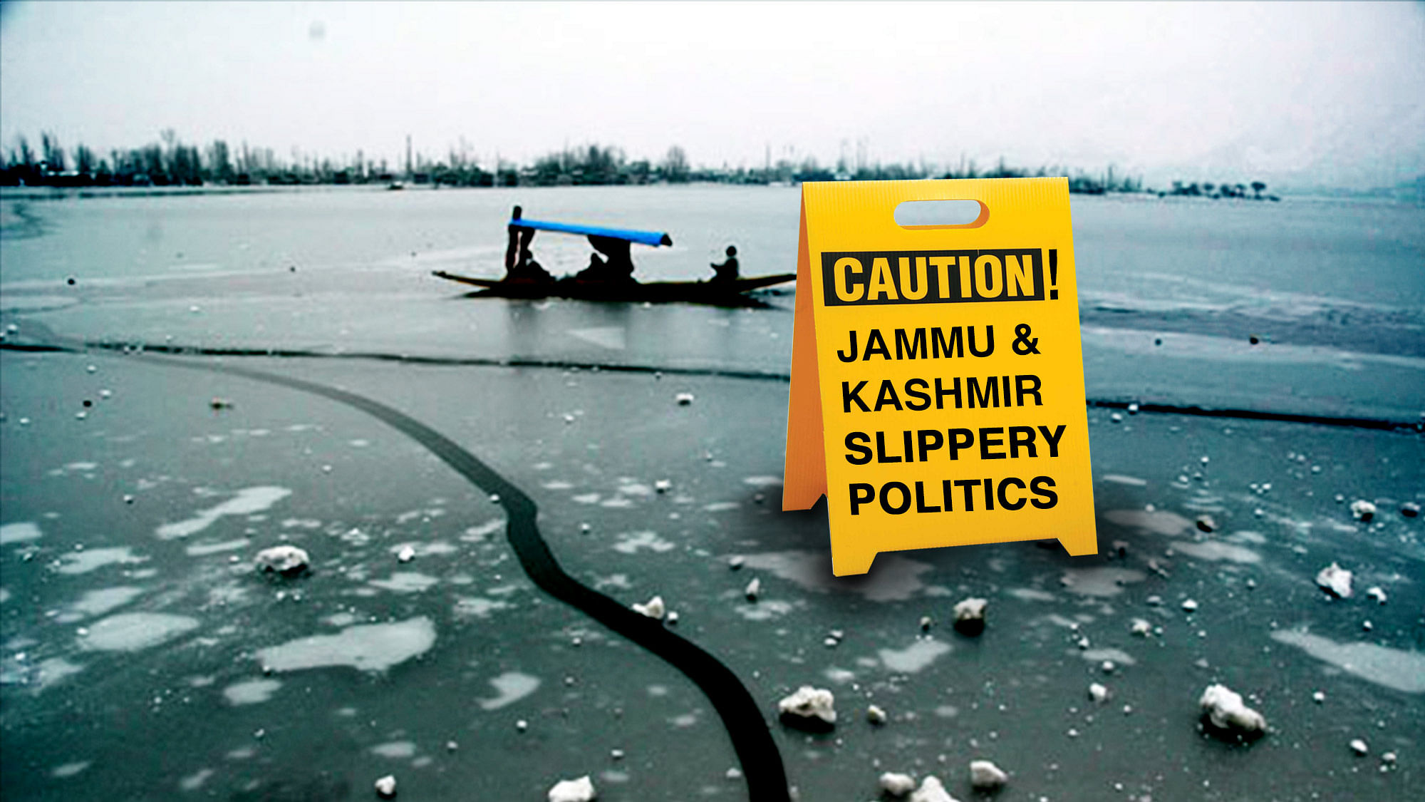 Even the 40-day harshest period of winter in Kashmir, called <i>Chilai Kalan</i> locally, has ended. (Photo: <b>The Quint</b>)