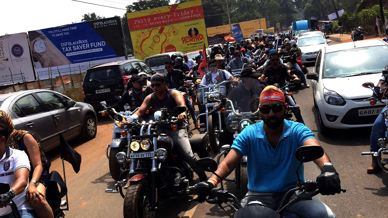 Hot rides on the hot streets of Goa. (Photo: <b>The Quint</b>)