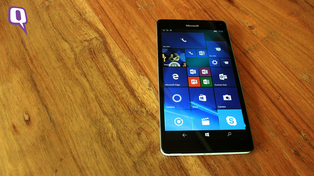 This is the first Lumia smartphone made by Microsoft that falls in the flagship segment.