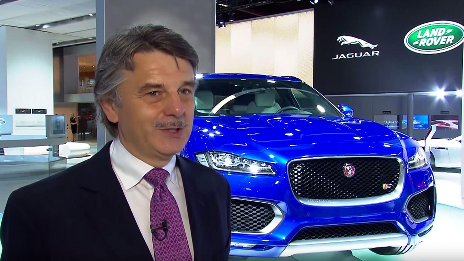 Ralf Speth, the chief executive of Tata Motors-owned Jaguar Land Rover. Photo (Courtesy: <a href="https://www.youtube.com/watch?v=q5l1qUtiWTA">Screen Grab</a> from Youtube)