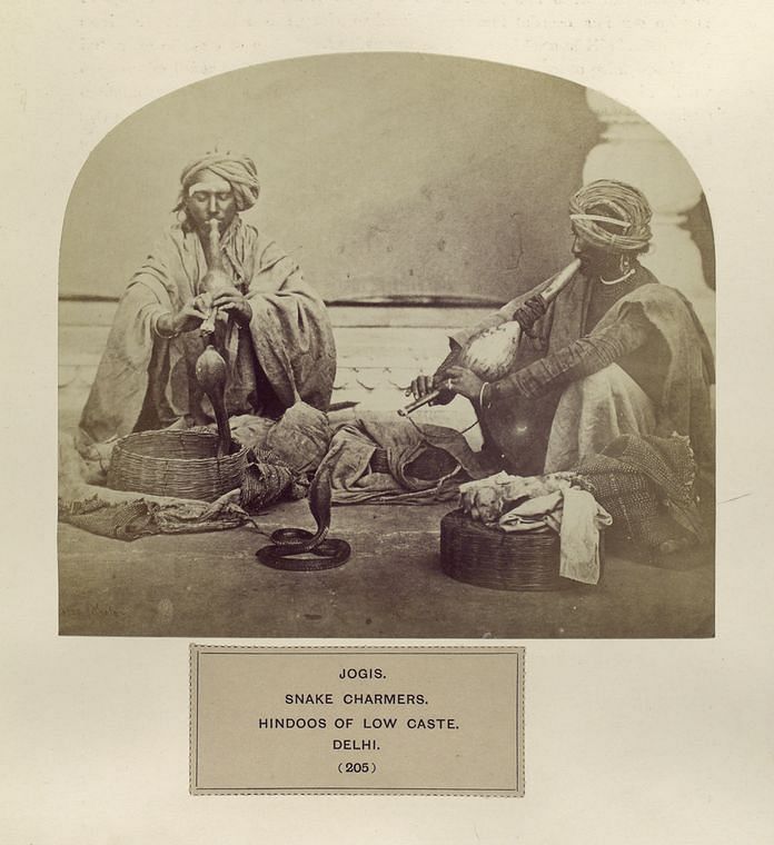 The British extensively photographed Indians, as part of colonial anthropology. 