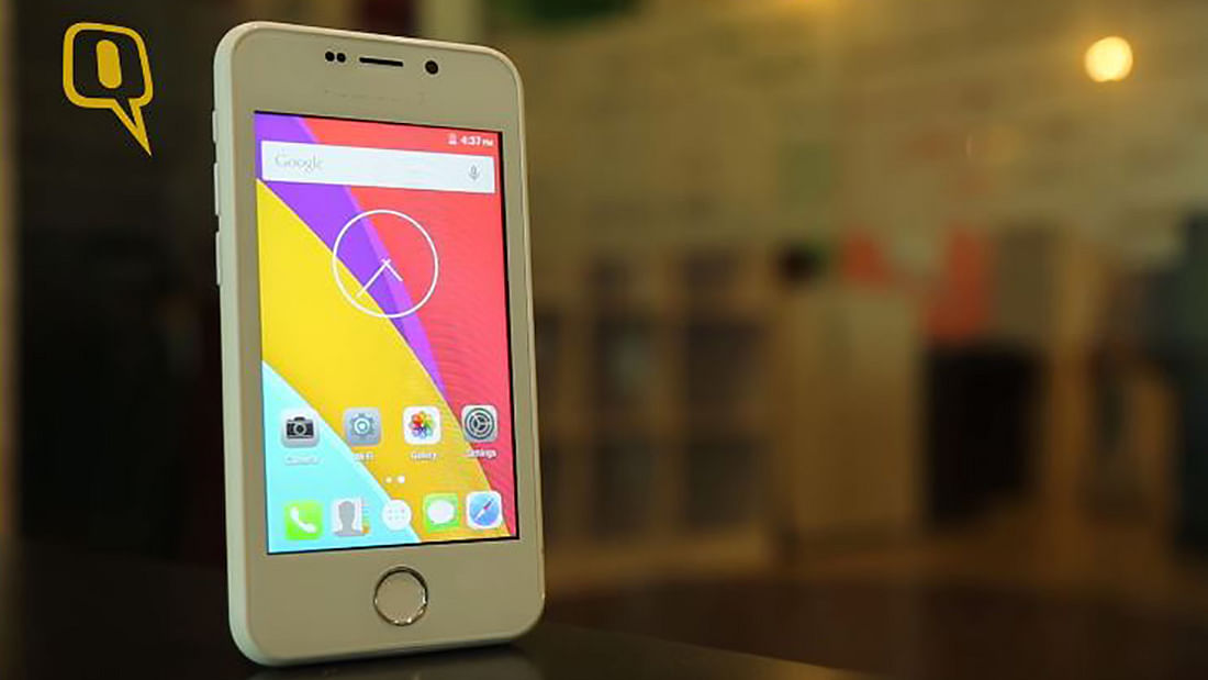Freedom 251 Smartphone from Ringing Bells. (Photo: <b>The Quint</b>)