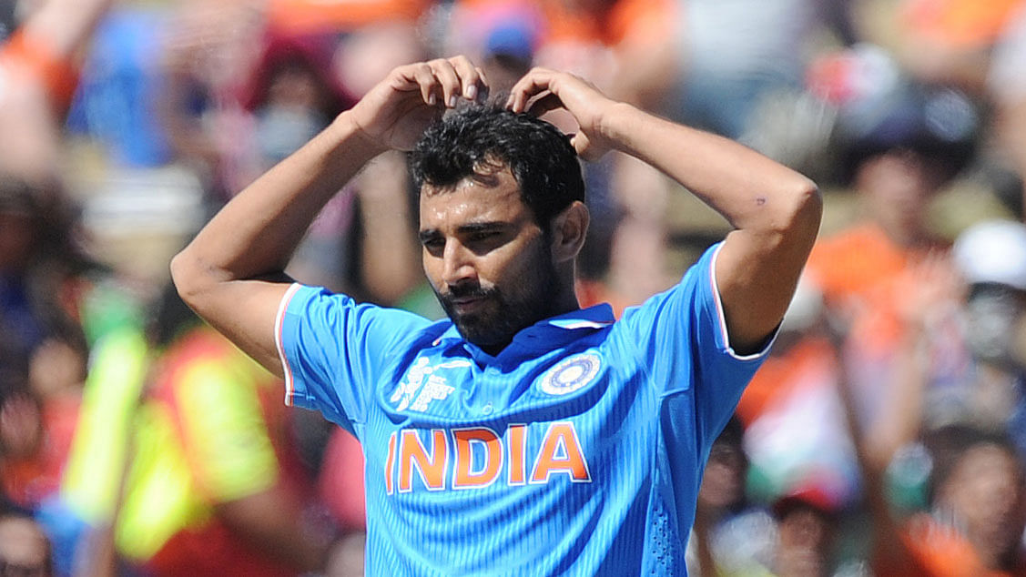 Mohammed Shami will be replaced by Bhuvneshwar Kumar at the tournament. (Photo: AP)