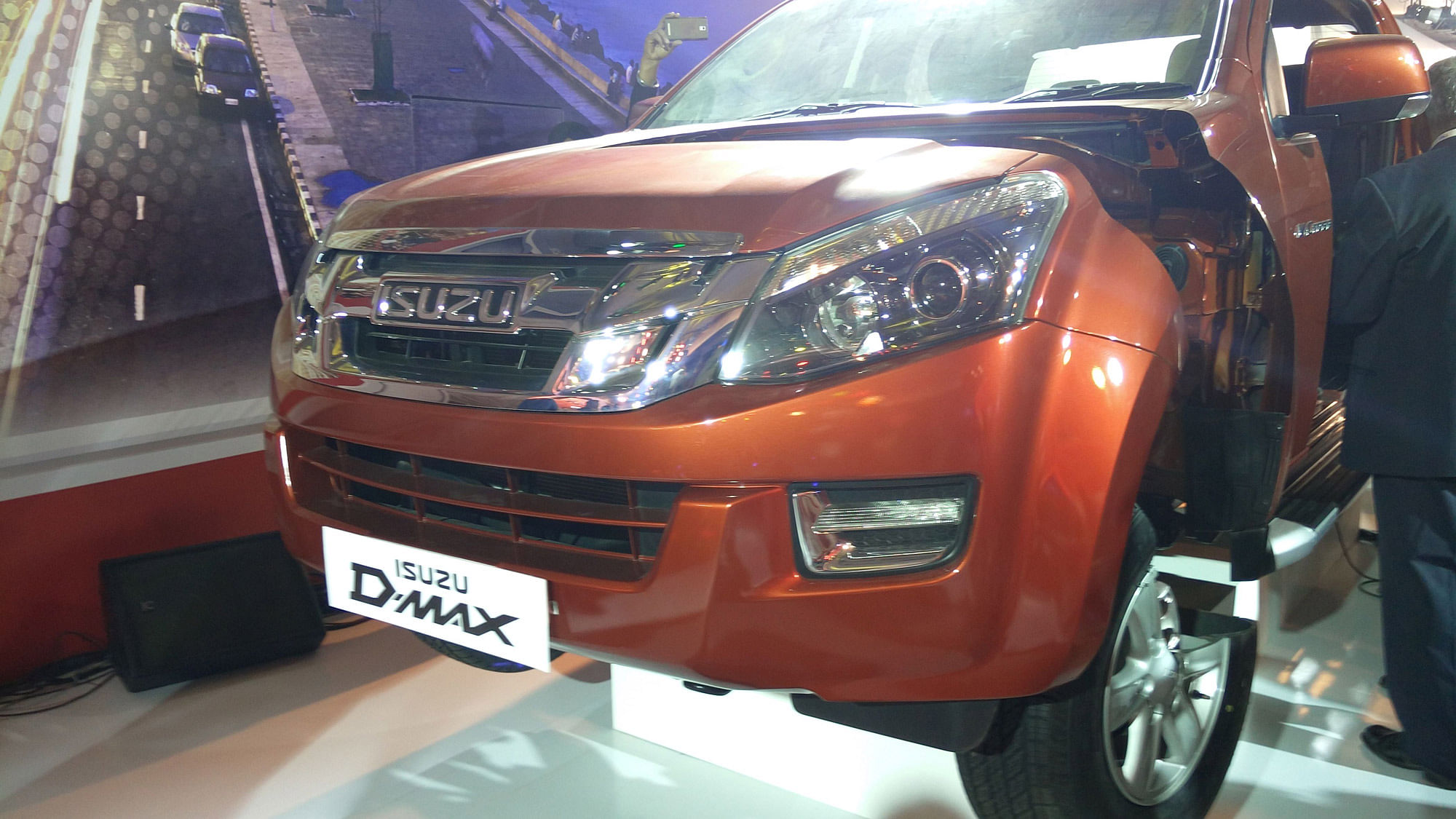 Isuzu D-Max unveiled at Delhi Auto Expo 2016. (Photo: Aaqib Raza Khan)