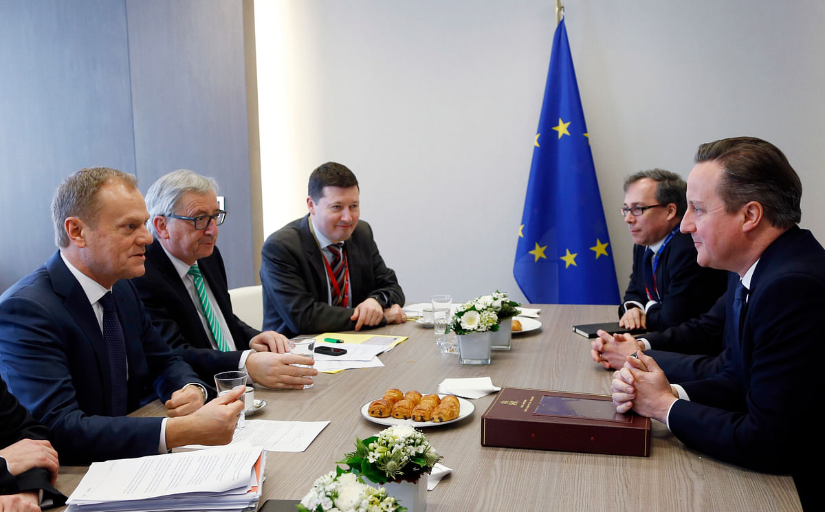 PM Cameron discussed the Eurozone, European integration, migration and treaty change with the EU.