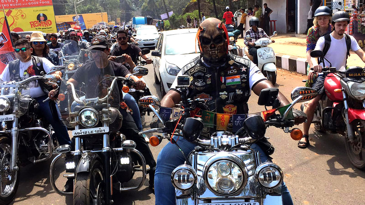 The India Bike Week is held every year where enthusiasts enthrall the audience with their hot rides.