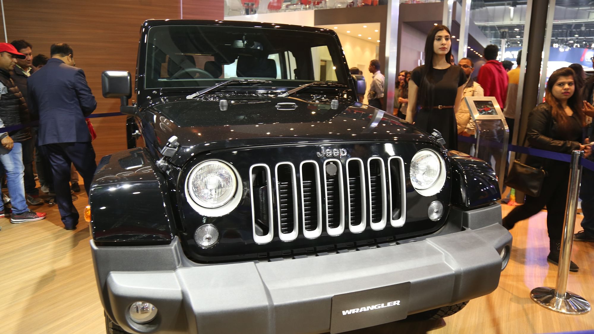 Jeep makes it’s India debut with the Wrangler Unlimited as one of the SUVs in its stable. (Photo: <b>The Quint</b>)