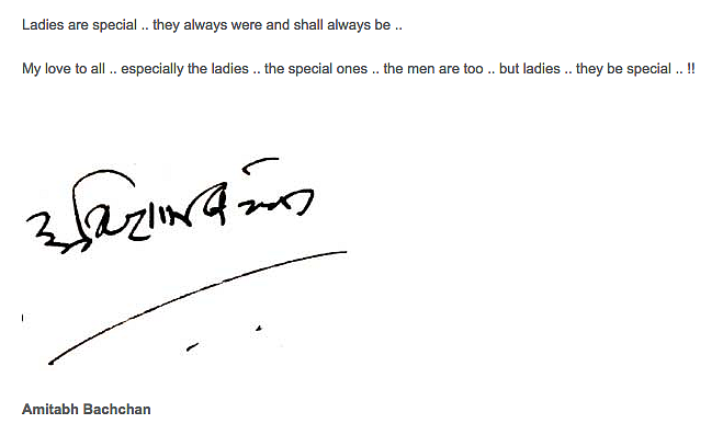 That’s how Big B chose to end his post (Photo: Screen grab from <a href="http://srbachchan.tumblr.com/">Amitabh’s Blog</a>)