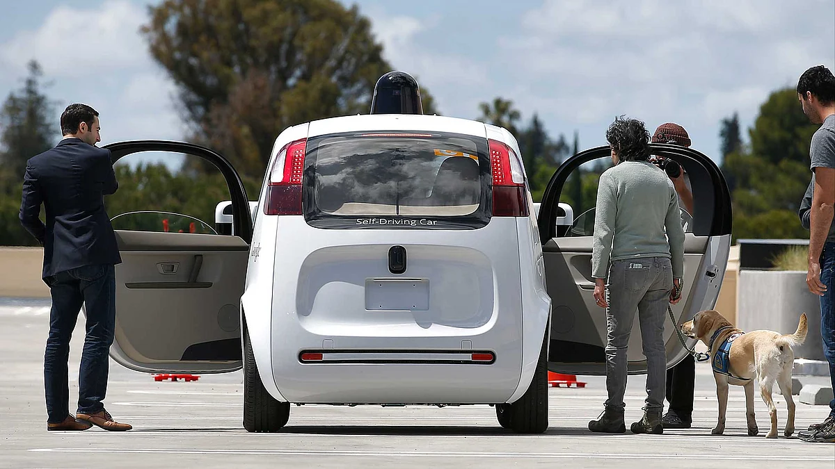 Google self-driving car. (Photo: AP)