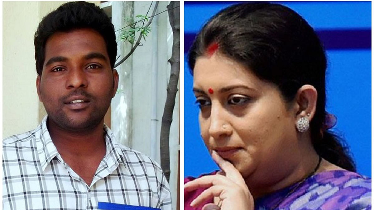 Smriti Irani Trolled for Getting ‘Facts’ Wrong in Rohith Suicide 