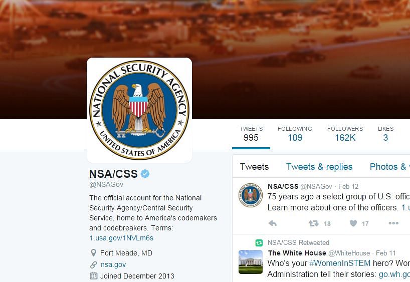 We would like to request Delhi Police Commissioner Bhimsen Bassi to learn something from the NSA’s Twitter policy.