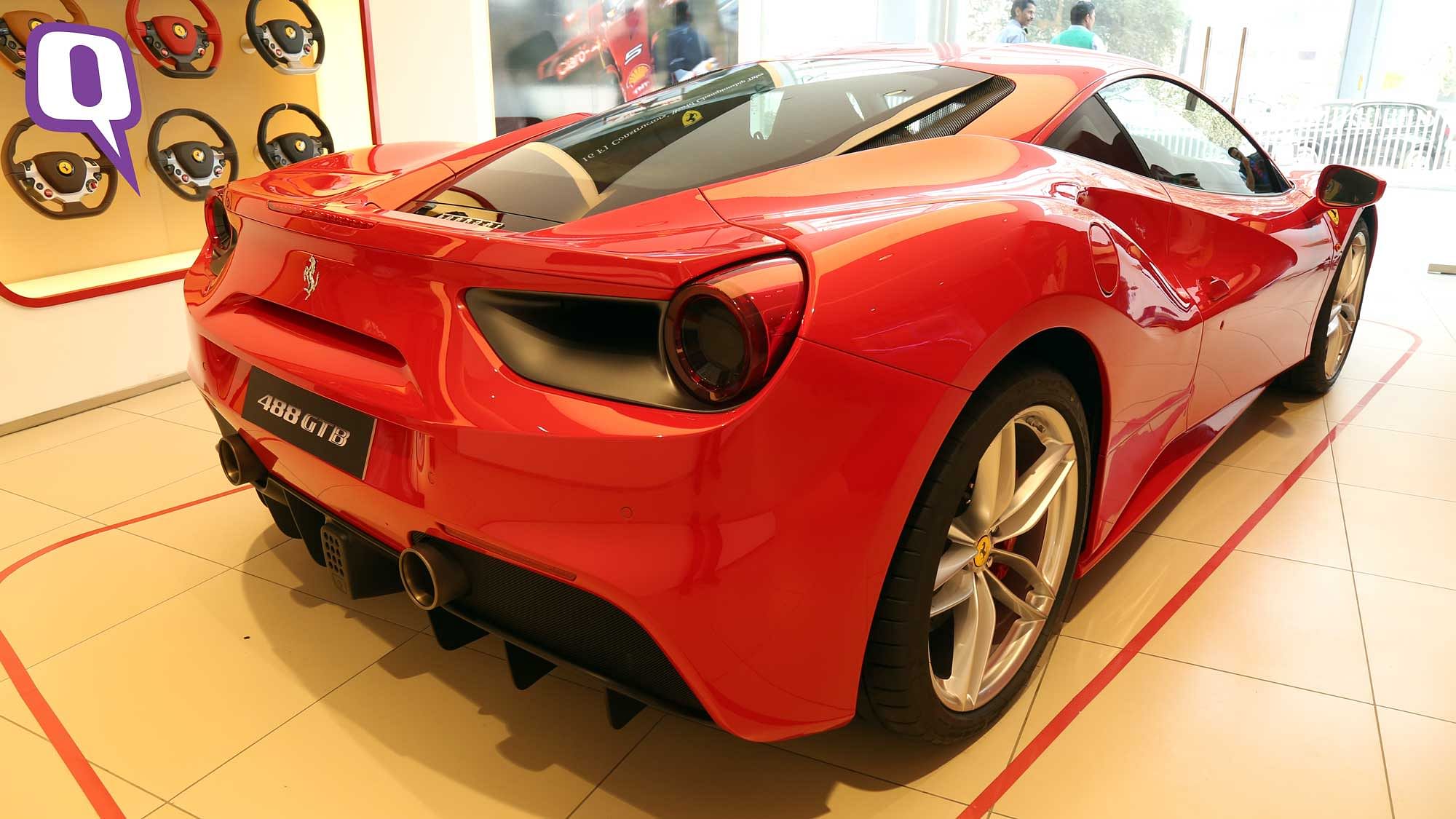 The Red Hot Ferrari 488 GTB Lands in India at Rs 3.88 Crore