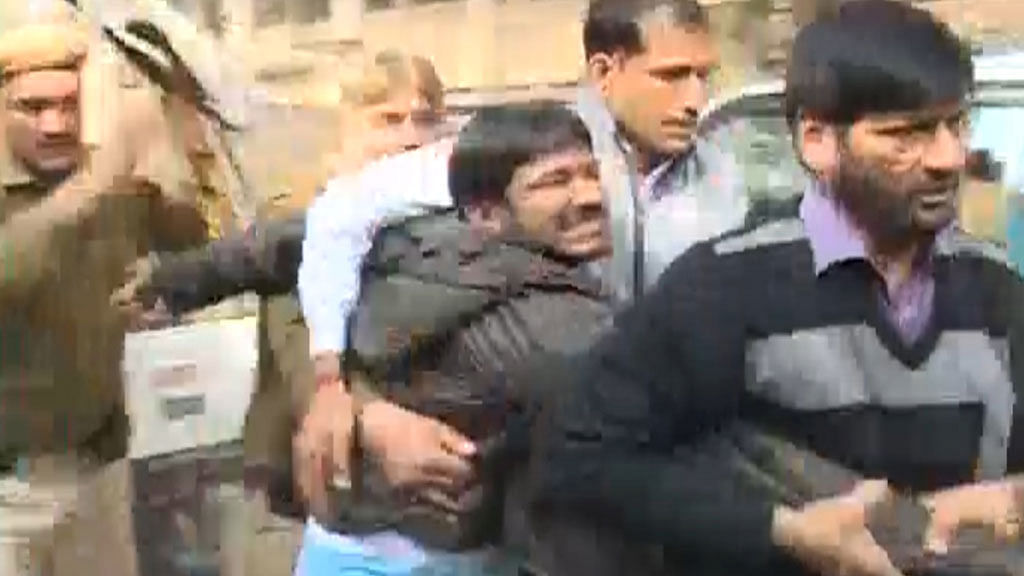 Kanhaiya Kumar was granted bail after 3 weeks in custody. The man who attacked him got bail within hours.
