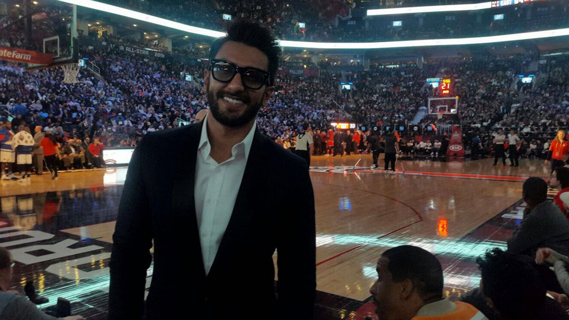 Ranveer Singh NBA : Ranveer Singh's massive social media following