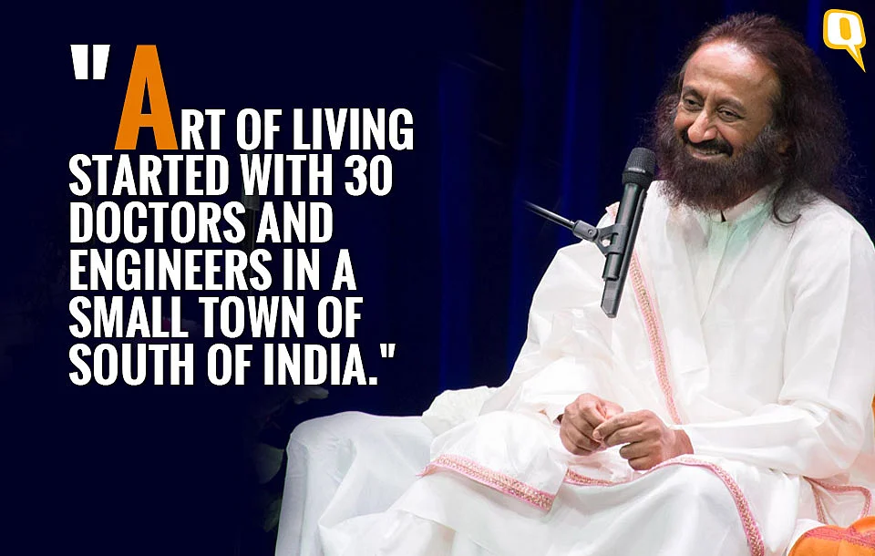 Sri Sri Ravi Shankar (Photo: <b>The Quint</b>)