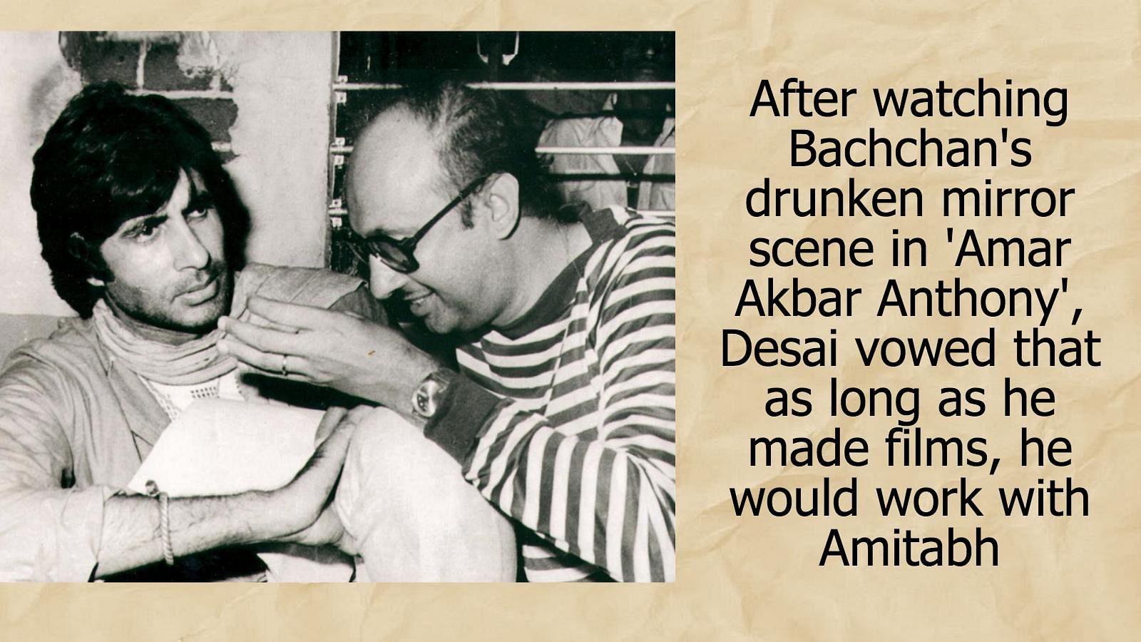 Amitabh BachchanRemembers The Original Showman On His B’Day, Manmohan Desai