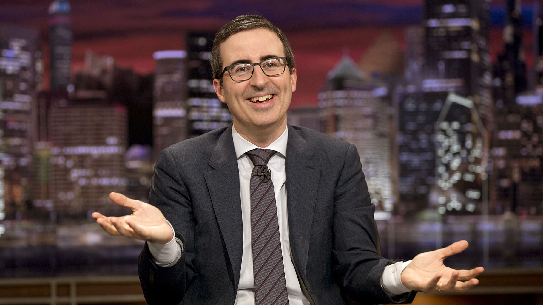 With this year’s election campaign, comedian John Oliver is convinced we’ve hit rock bottom<i>.</i> (Photo: AP)