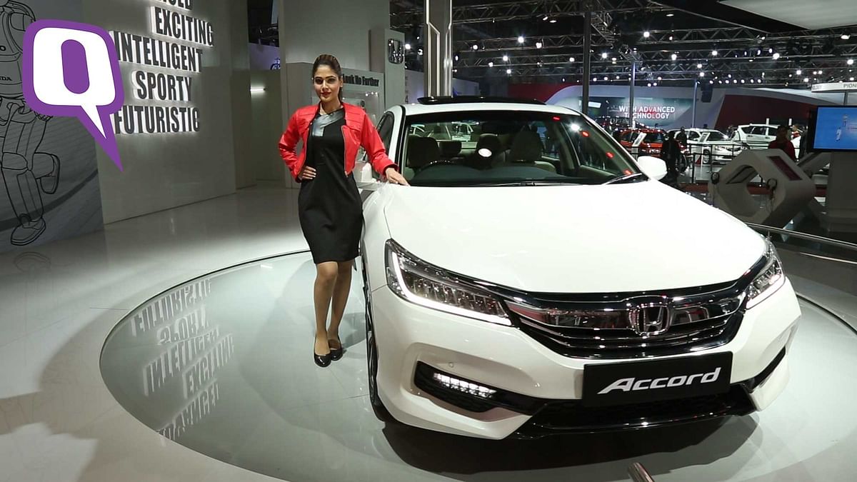 Watch: The Honda Accord’s First Look From Delhi Auto Expo 2016