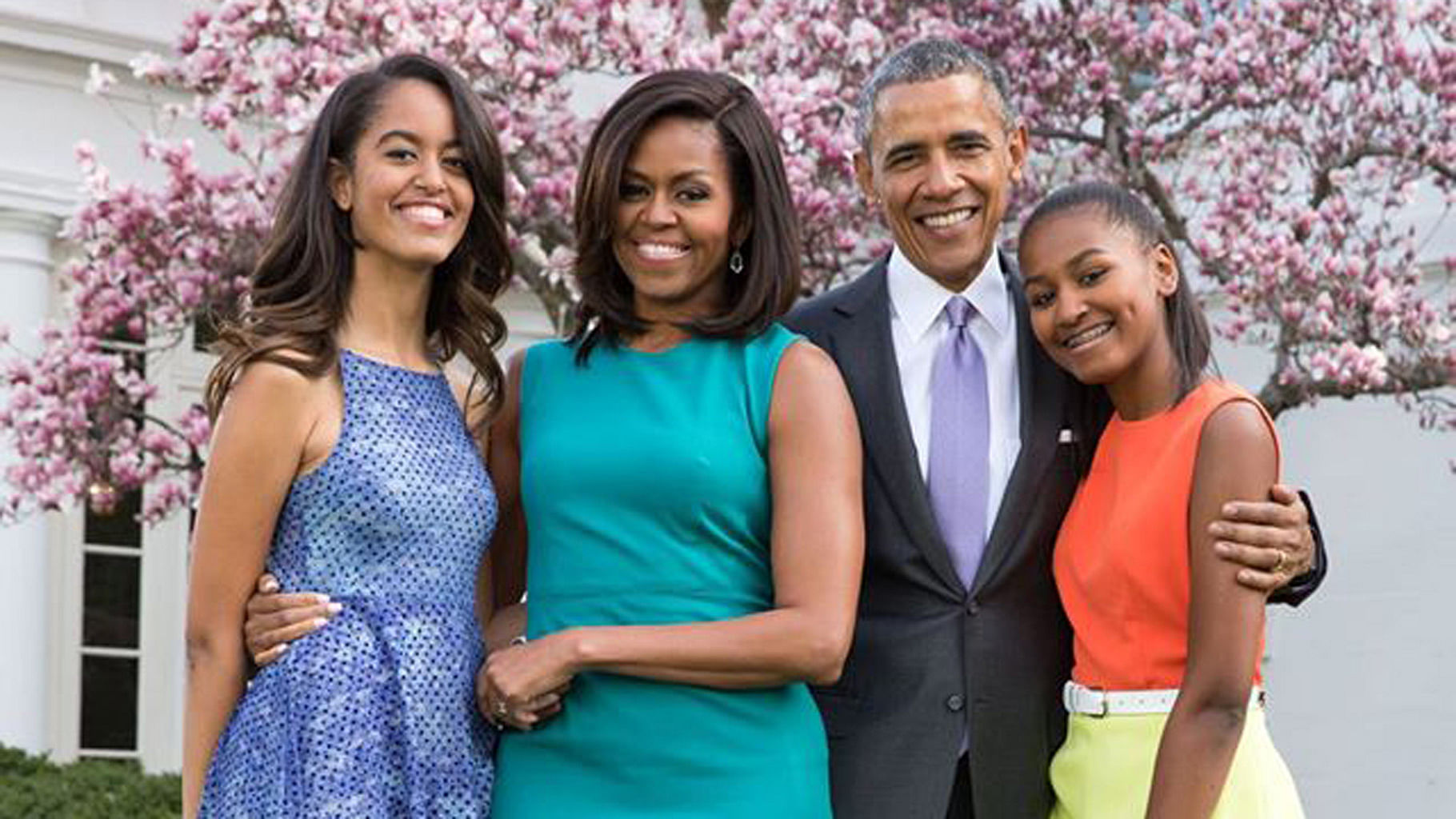 The Obama family. (Photo: The White House <a href="https://www.facebook.com/WhiteHouse/photos/pb.63811549237.-2207520000.1455095182./10154035717259238/?type=3&amp;theater">Facebook</a> Page)