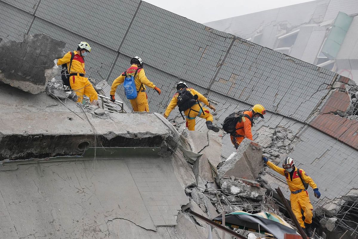 Nearly 340 people were rescued from the rubble in Tainan, the city hit worst by the quake, 11 are declared dead.