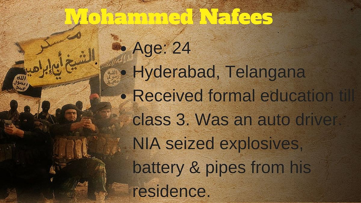 A profile of 13 of the 14 ISIS suspects who are in NIA custody.